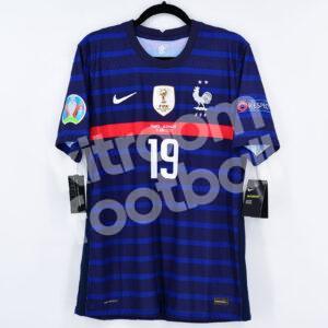 EURO 2020 21 France Home Match Shirt #19 BENZEMA BNWT (L) vs Germany Vaporknit - Image 3