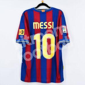 2009-10 Barcelona Home Shirt #10 MESSI (M) Very Good La Liga