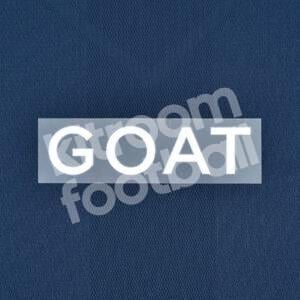 2022-23 PSG Paris Saint Germain GOAT Home White Sponsor Patch Repro