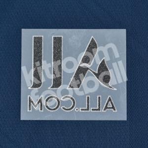 PSG Paris Saint Germain All .com Sponsor Patch White Repro - Image 3