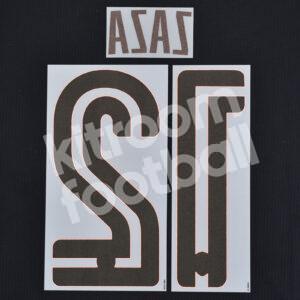 Original Player Issue 2019-20 Valencia CF Away Name Set #12 ZAZA (Sipesa) - Image 3