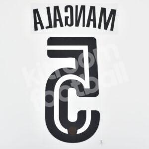 Original Player Issue 2016-17 Valencia CF Home Name Set #5 MANGALA (Sipesa) - Image 3