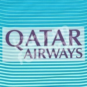Official Reissue 2013-17 Barcelona Qatar Airways Away Sponsor Patch Sipesa
