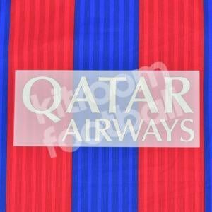 Official Reissue 2013-17 Barcelona Qatar Airways Home Sponsor Patch Sipesa