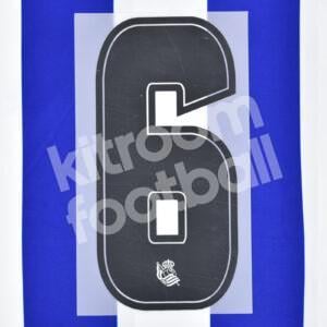 Official 2014-15 Real Sociedad Home Number #6