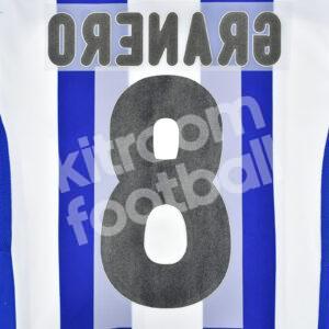 Original Player Issue 2015-16 Real Sociedad Home Name Set #8 GRANERO - Image 3