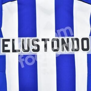 Original Player Issue 2014-15 Real Sociedad Home Name Block ELUSTONDO