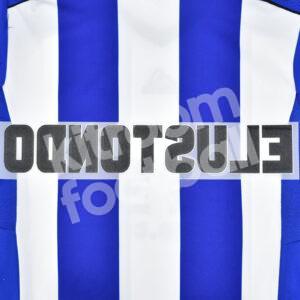Original Player Issue 2014-15 Real Sociedad Home Name Block ELUSTONDO - Image 3