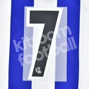 Original Player Issue 2014-15 Real Sociedad Home Number #7