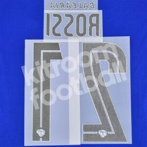 Original Player Issue 2015-16 Levante Home Name Set #21 ROSSI - Image 3
