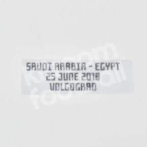FIFA World Cup 2018 Egyot Match Detail MDT Patch vs Saudi Arabia Repro