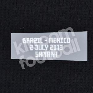 FIFA World Cup 2018 Mexico Match Detail MDT Patch vs Brazil Repro