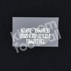 UEFA Nations League 2020-21 Spain Goalkkeper Match Detail MDT Patch vs Germany Repro - Image 3