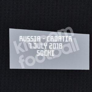 FIFA World Cup 2018 Russia vs Croatia Match Detail MDT Patch Repro