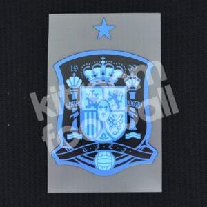 2020-21 Spain Black/Blue Club Crest Badge Patch Goalkeeper Repro