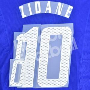 Euro 2004 France Name Number Set Number Home #10 ZIDANE Repro