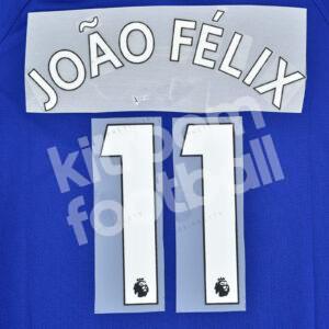 2020-23 Chelsea Blue Name Number Set #11 JOAO FELIX Youth Repro Premier