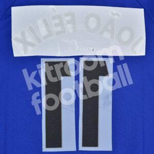 2020-23 Chelsea Blue Name Number Set #11 JOAO FELIX Youth Repro Premier - Image 3