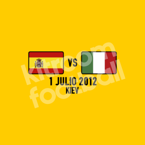 Euro 2012 Final Spain Match Detail MDT Patch vs Italy Goalkeeper Repro