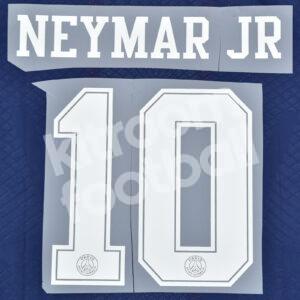 2018-19 PSG Paris Home Name Number Set #10 NEYMAR Jordan Repro