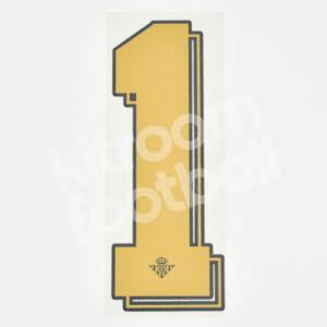 Original Player Issue 2022-23 Real Betis Number #1 Final Copa del Rey 2023