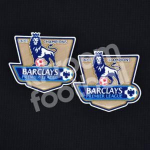 2007-08 Manchester United 06/07 Champions Barclays Premier League Patch Repro
