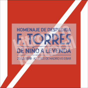 2017-18 Atletico Madrid Fernando Torres Tributo Tribute Match Details MDT Repro