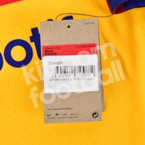 2022-23 Barcelona Senyera Authentic Match Shirt #5 SERGIO La Liga L Dri-Fit ADV - Image 3