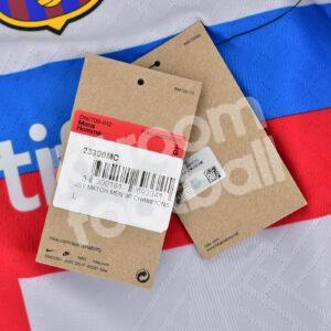 2022-23 Barcelona Third Match Authentic Shirt #4 ARAUJO UCL Dri-FIT ADV (L) - Image 3