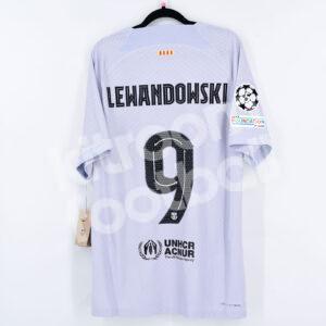 2022-23 Barcelona Third Match Authentic Shirt #9 LEWANDOWSKI UCL Dri-FIT ADV (L) - Image 1