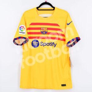 2022-23 Barcelona Senyera Authentic Match Shirt #5 SERGIO La Liga L Dri-Fit ADV - Image 2