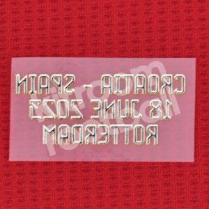 UEFA Nations League Final 2023 Spain MDT Patch vs Croatia Repro - Image 3