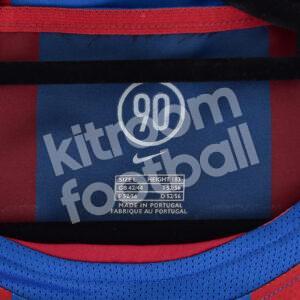 2004-05 Barcelona Home Shirt #4 Rafa MARQUEZ Player Issue Match No Worn Champions League - Image 3