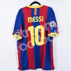 2010-11 Barcelona Final 2011 Wembley Home Shirt #10 MESSI (Very Good) XL