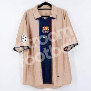 2002-03 Barcelona Third Shirt #10 RIQUELME Champions League (Good) L - Image 2