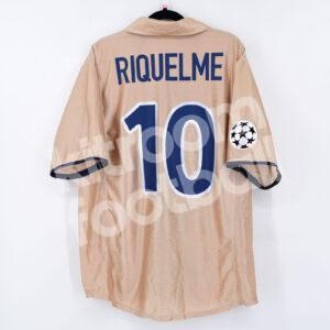 2002-03 Barcelona Third Shirt #10 RIQUELME Champions League (Good) L - Image 1