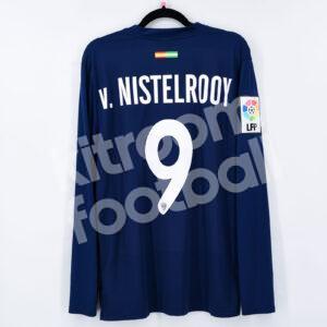 2011-12 Málaga CF Third Shirt #9 Van Nistelrooy (Excellent) L Nike Long Sleeves - Image 1