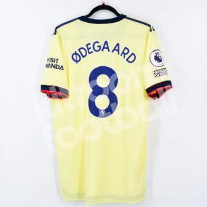 2021-22 Arsenal Away Autehentic Match Shirt #8 ODEGAARD BNWT (L)