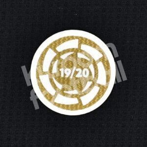 2020-21 Real Madrid La Liga Champions Winners 19/20 Patch Repro