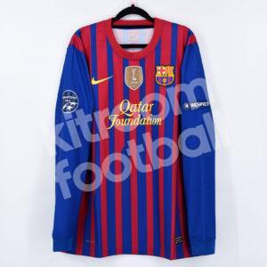 Original 2011-12 Barcelona Home Shirt #17 PEDRO BNWT L Champions League LS - Image 2