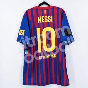 Original 2011-12 Barcelona Home Shirt #10 MESSI BNWT XL Final Copa del Rey - Image 1