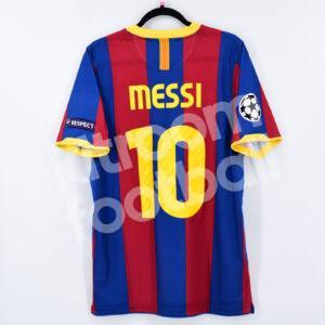 2010-11 Barcelona Player Issue Shirt #10 MESSI Final 2011 Champions League Wembley Match No Worn - Image 1