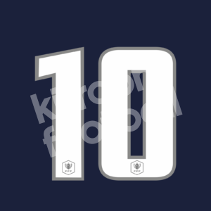 2021-22 PSG Paris Saint Germain Number #10 (Messi) French Cup REPRO
