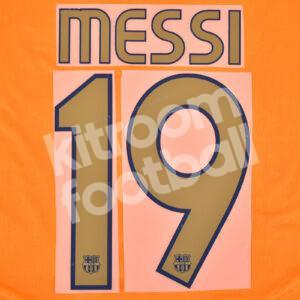 2006-07 Barcelona Name Number Set #19 MESSI Repro