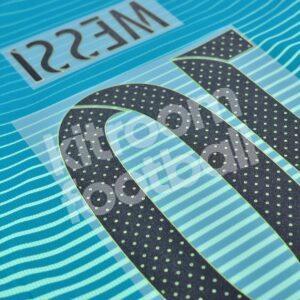 2016-17 Barcelona Third Name Number Set #10 MESSI Repro v2