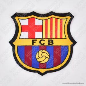 Escudo Fc Barcelona Badge Club Crest Patch Embroidery - Image 1