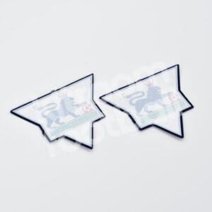 1993-03 FA Premier League England Patch Lextra Material Repro - Image 4