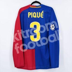 2008-09 Barcelona Player Issue Final Champions League 2009 #3 PIQUÉ (Excellent) - Image 1