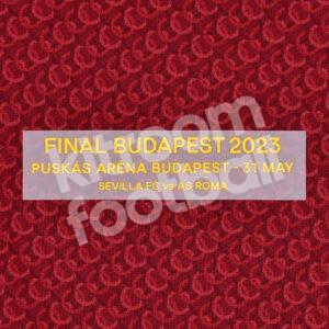 Roma UEFA Europa League Final 2023 MDT Patch Budapest vs Sevilla Repro