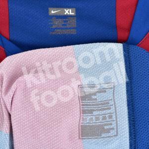 2007-08 Barcelona Home Shirt #10 RONALDINHO Match Issued Worn XL - Image 3